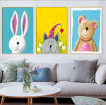 唯美温贝占风格时尚卡通装饰画