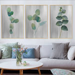 北欧简约小清新叶子植物装饰画