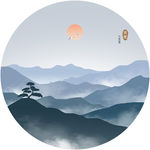 水墨画