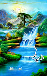 山水画