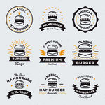 汉堡店logo设计