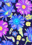 花卉印花图案
