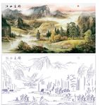 江山多娇山水