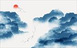 新中式禅意山水画