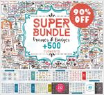 500+手绘现代简约对话框边框