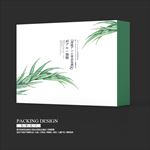 日系清新化妆品套装礼盒设计