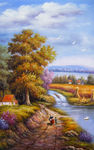 油画风景