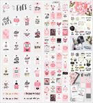 手绘爱情手写字体爱情卡片