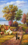 乡村油画