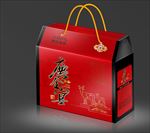 鹿茸包装平面图