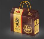 鹿茸包装平面图