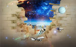 3D星空背景墙