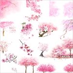 樱花平面设计素材合计