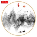 禅意背景墙