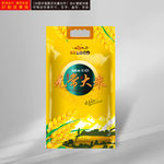 大米包装（平面展开图）