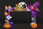 万圣节个性魔法帽造型门头