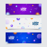 淘宝潮流时尚风格几何渐变背