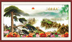 长城迎客松