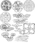 古典花图案