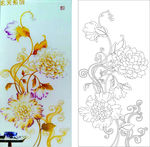 抽象花
