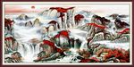 国画山水画
