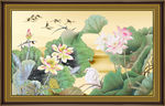 国画荷花