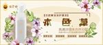 草本护肤品海报