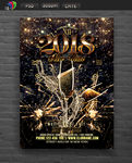 2018跨年海报