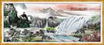山水风景背景