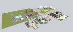 城市建筑模型合集 学校 医院