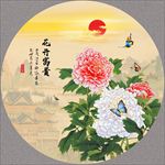 国画牡丹
