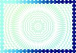 宝盖蓝 特约证书纹