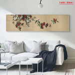 新中式手绘花鸟工笔无框画