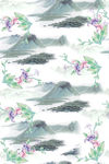 中国风水墨画花卉