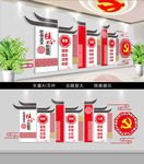 社会主义核心价值观党建文化墙