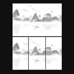 水墨山水画