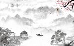 新中式背景墙