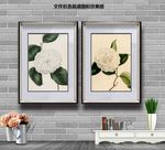 纯手绘花鸟清新图