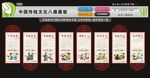 中国传统文化八德展板