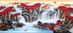 鸿运当头 风水画