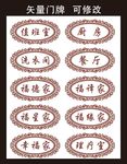 异形门牌