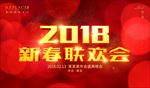 2018新春联欢会海报展板设计