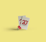 20周年logo