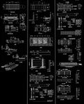 建筑围栏施工图