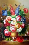 花卉油画