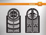 手绘花纹