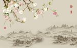 中国风  花朵图