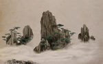 中式山水画