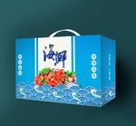 海鲜包装展开图