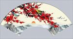国画梅花